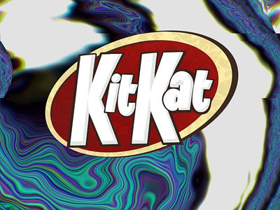 Kit Kat art design digitalart graphic design illustration illustrator kit kat logo type type art typography visual design