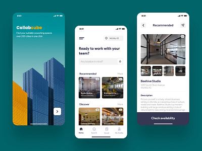 Coworking space (app concept)