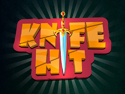 knife hit logo knife hit logo