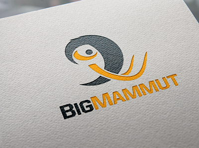 Mammut 3d animation graphic design logo