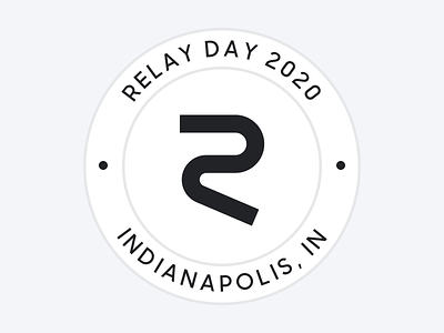 Relay Day brand design conference conference design event indianapolis marketing marketing design name tag relay relay day relay design