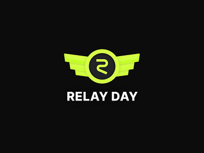 Relay Day logo explorations conference design conference logo relay relay day relay design