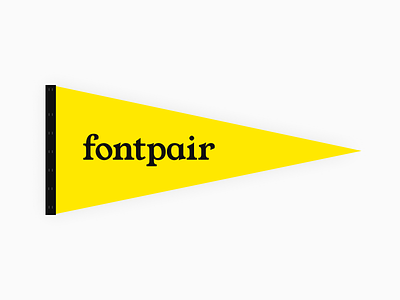 fontpair new logo banner