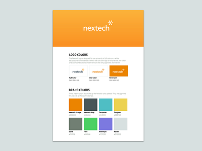 Nextech Brand Guide