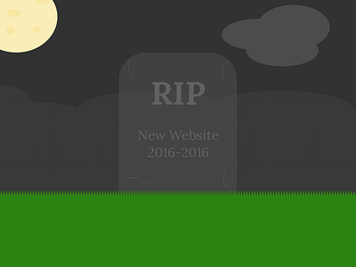 Graveyard Illustration - RIP New Website death graveyard moon rip