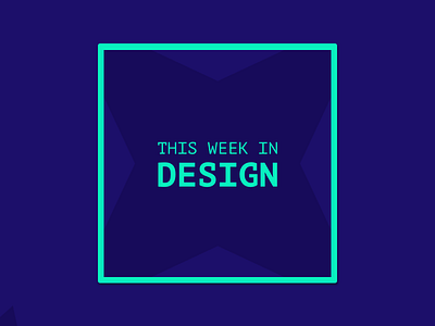 This Week In Design - Logo design show this week in design vlog youtube