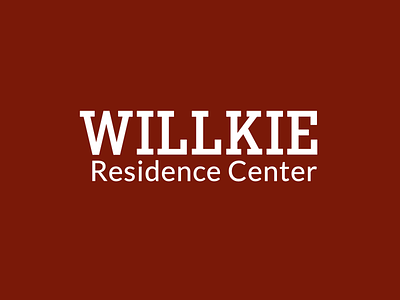 Willkie Residence Hall - Logo indiana iu logo residence hall willkie