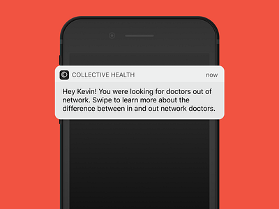 Collective Health Project - Smart Notifications