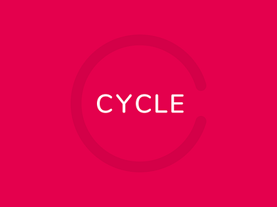 Cycle logo - Birth control tracking app and pill dispenser