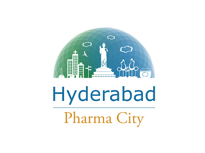Hyderabad Pharma City Competition branding city branding competition design hyderabad illustration