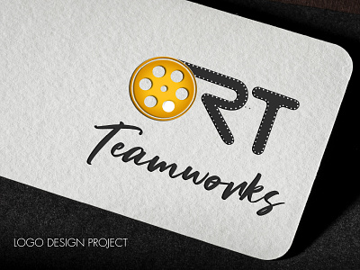 RT Teamworks - A cinema reel logo branding cinema cinema reel design film film logo graphic design logo logo design movie reel movie reel logo movies production production company reel logo