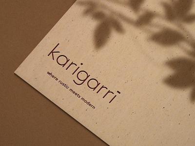 Karigarri (Brand Design) brand design branding craftmanship crafts graphic design hyderabad illustration logo logo design modern rustic sanskrit traditional visual identity
