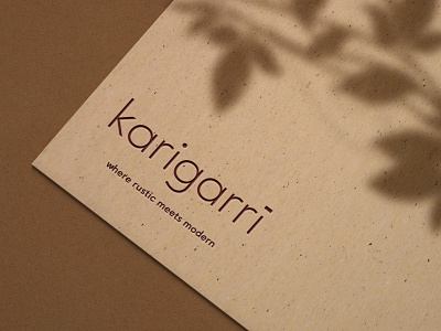 Karigarri (Brand Design)