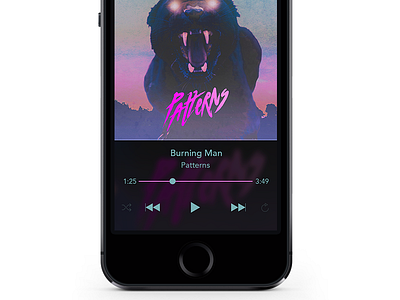 Spotify Music Player Redesign