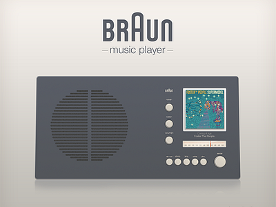 Braun Music Player Concept