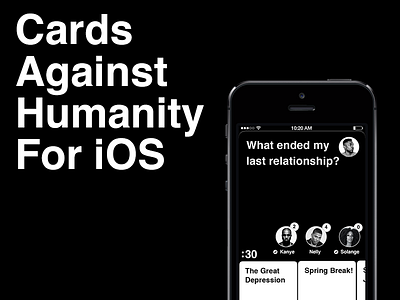 Cards Against Humanity for iOS