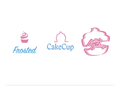 Daily Logo Challenge - Day 18 [Cupcake] challenge design flat icon logo minimal vector