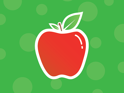 Education Fair Logo - Juicy Apple apple branding bryan daniel education green juicy logo red