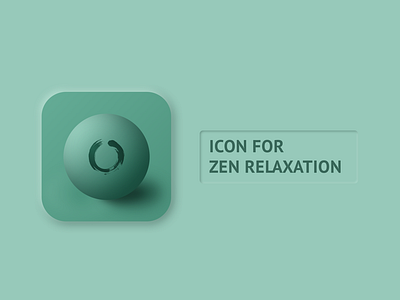 Daily UI 005 - App Icon for Zen Relaxation