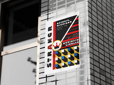 Constructivist Museum Poster Billboard | Graphic Design