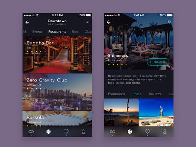 Lifestyle & Nightlife App app dubai events ios lifestyle nightlife promotions restaurants reviews