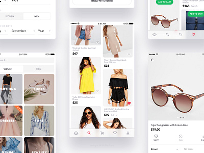 Online Store Mobile App ecommerce ios mobile app online store shop