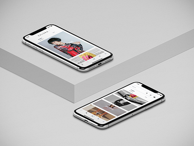 ZALORA ecommerce ios iphonex mobile product ui ux