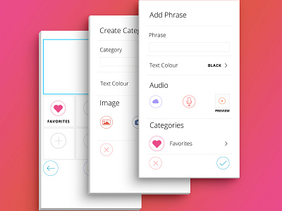 Simple IOS App Design app colors design ios iphone minimalistic