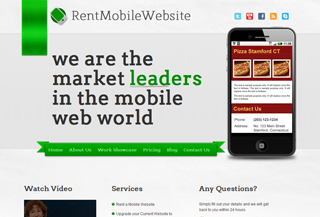 RentmobileWebsite Design