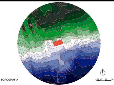 Topography model