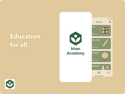 Khan Academy Revision app ui ux