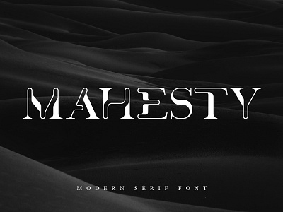 MAHESTY brand branding classy design editorial fashion font graphic graphic design identity layout logo logotype luxury modern serif typography vector website
