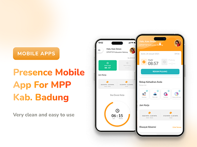 Presence Mobile App android attendance attendance app attendance mobile employee graphic design homepage ios landing page mobile apps office presence presence app presence mobile smart attendance ui ui design ui mobile ux ux design