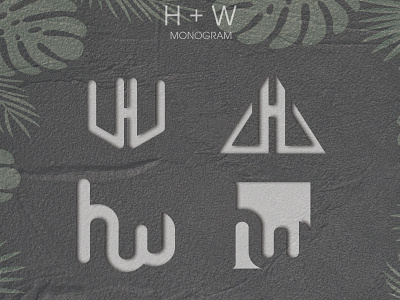 h + w monogram