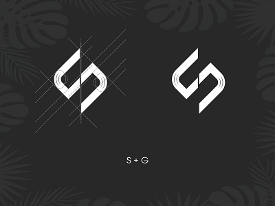 s + g monogram design icon logo logo design logodesign logodesigner logodesignersclub logos logotype minimal monogram monogram design monogram letter mark monogram logo vector