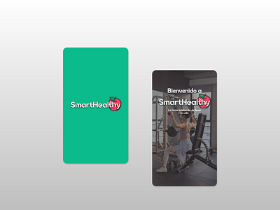 SmartHealthy app design logo ui ux