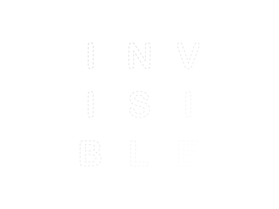 Now you see me invisible logo outline type