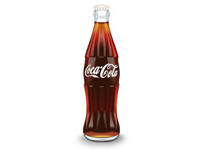 Coca Cola Bottle Illustration