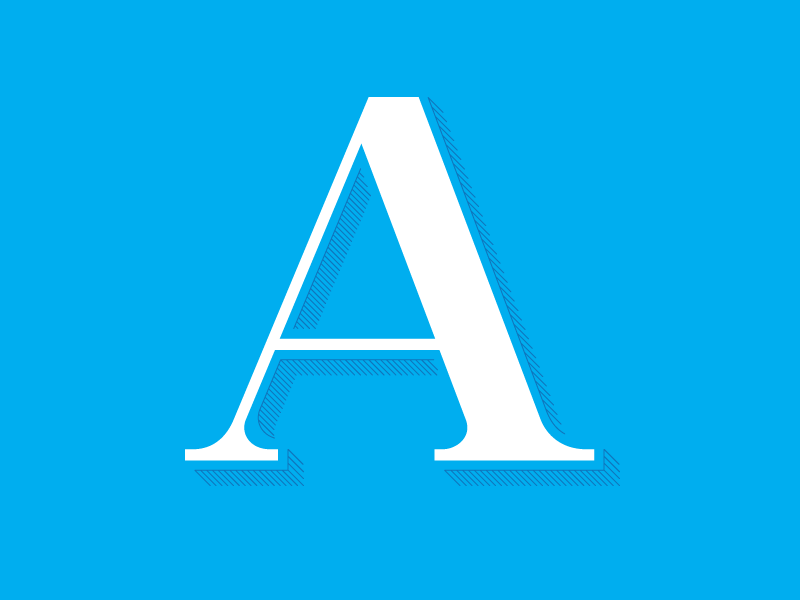 A-B-C Lettering adobe draw illustrator typography