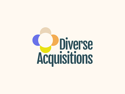 Diverse Acquisitions | Logo Design branding design flat illustration logo organization vector web