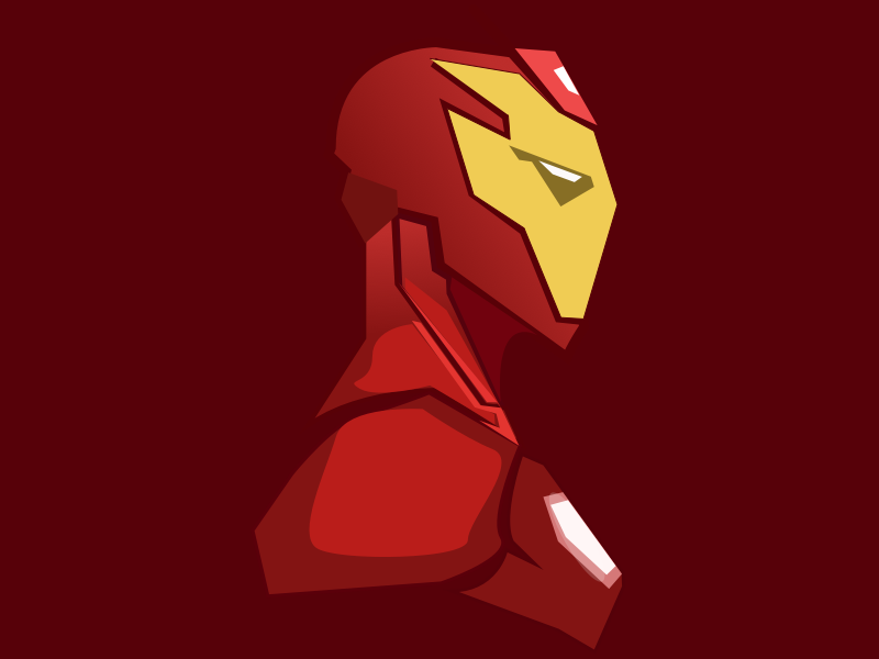 Iron Man by Mohit soni on Dribbble