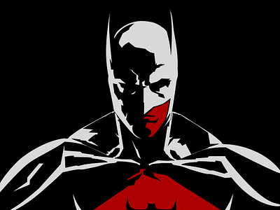 BATMAN batman bruce wayne colors design flat sketch app