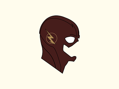 CW The Flash Mask adobe art artist colours cw drawing flash illustration mask sketch superhero