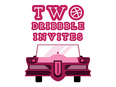 2 Dribbble Invites