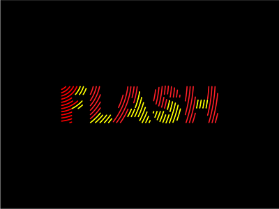 Flash Typo adobe animated art colors comic dc dccomics design dribbble flash flat design gradient illustration logo superhero typo typography typography art vector