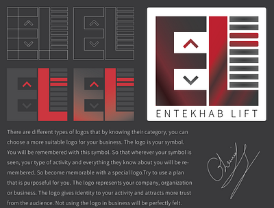Logo Design For Elevator Company app branding design graphic design logo typography ui ux