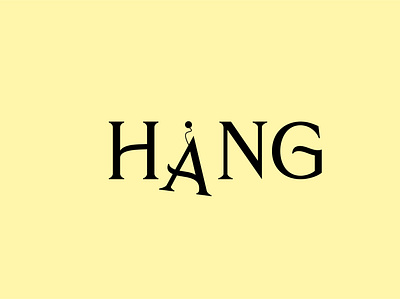 Hang branding design illustration logo minimal