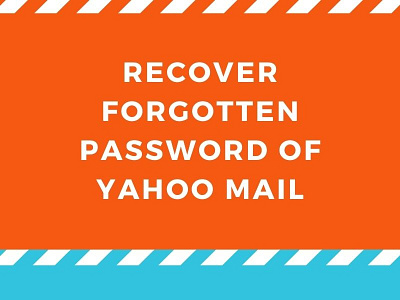Recover Forgotten Password of Yahoo Mail
