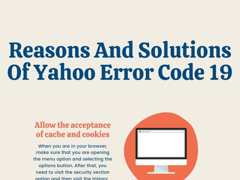 Reasons And Solutions For Yahoo Error Code 19 By Emails Helpline On ...