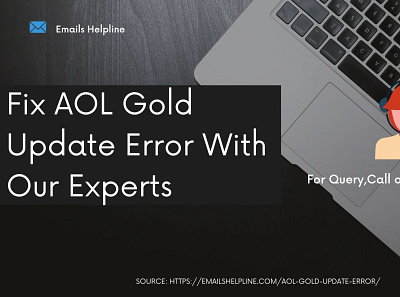 Fix AOL Gold Update Error With Our Experts | +1-855-869-7373 aol gold update error emailshelpline